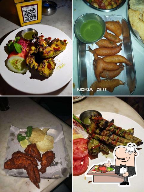 Order various seafood meals available at Bob's Bar