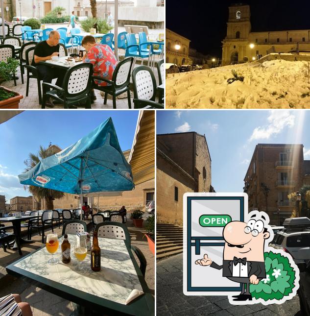 La esterno e interni del ristorante