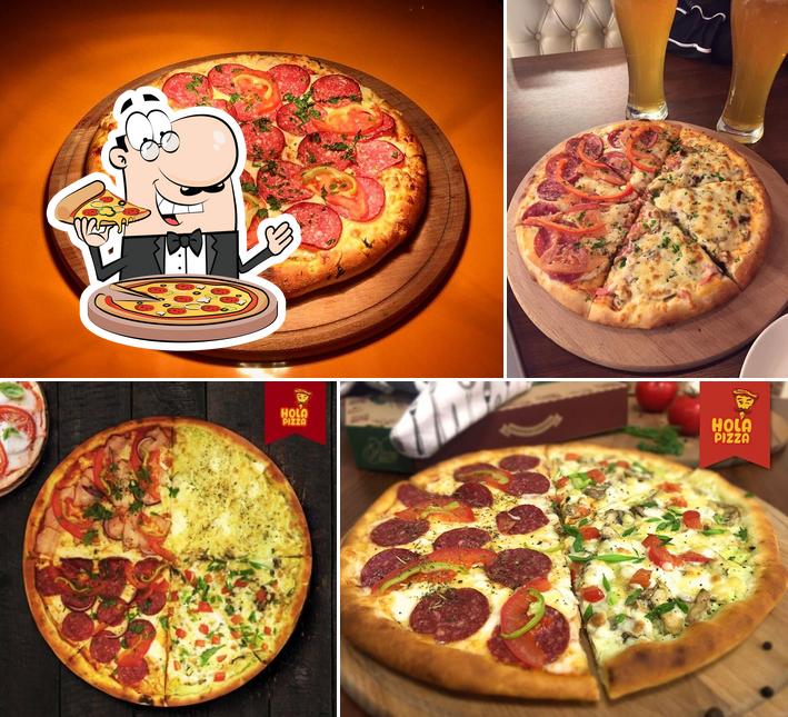 Отведайте пиццу в "Hola Pizza"