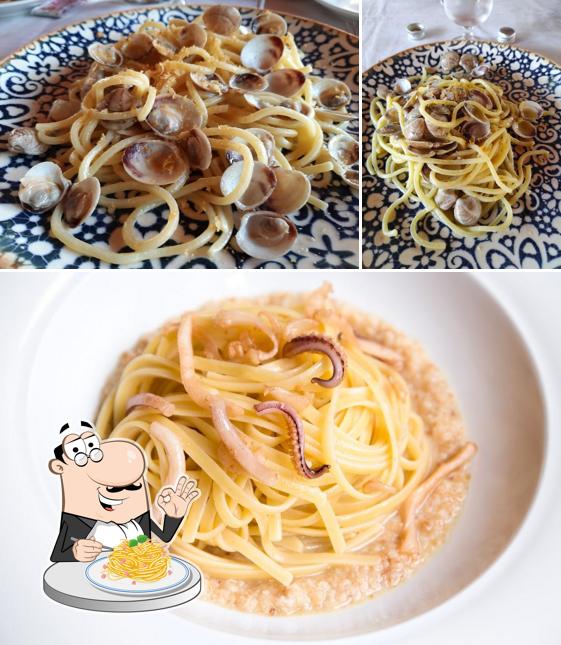 Spaghetti alla carbonara al Ristorante Pizzeria Il Giardino