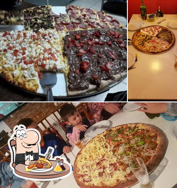 Consiga pizza no Hot Gastro House