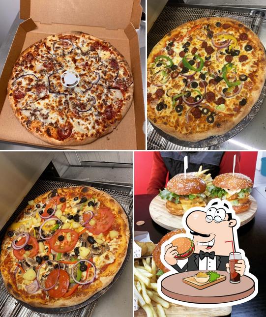 Hamburger à Frenchy'Pizz