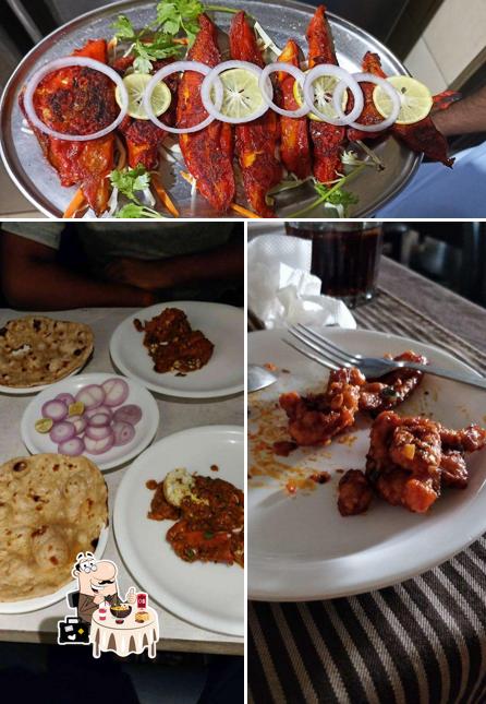 Food at Aqua Family Restro Bar