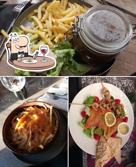 Food at Hotel Restaurant Le Chic O Rail