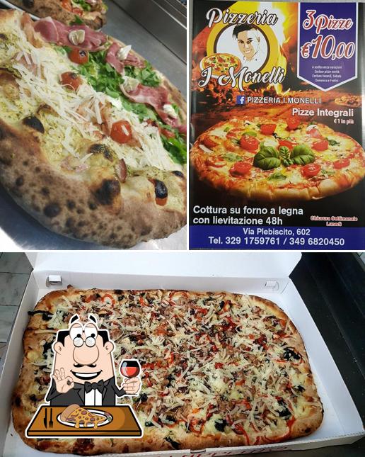 Отведайте пиццу в "Pizzeria I Monelli"