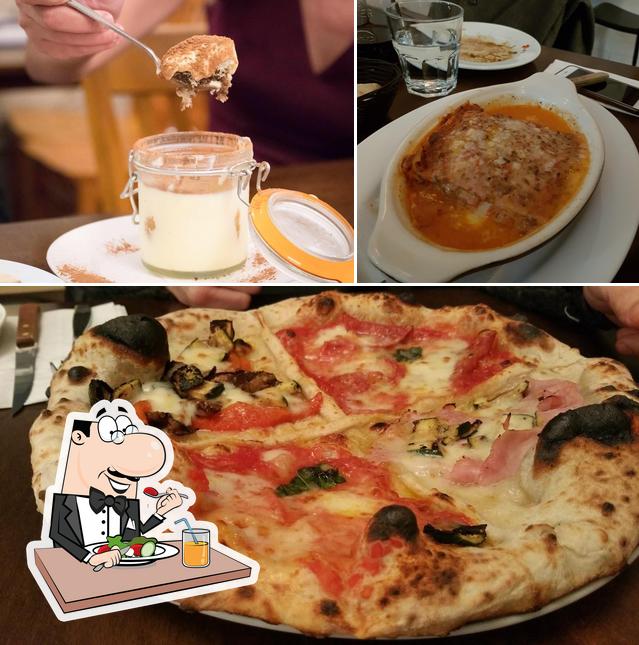 Nourriture à Pizzeria Via Mercanti