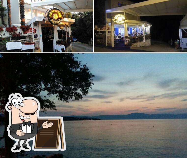 Puoi goderti l'aria fresca dal dehors di Restoran "Primorska Koliba"