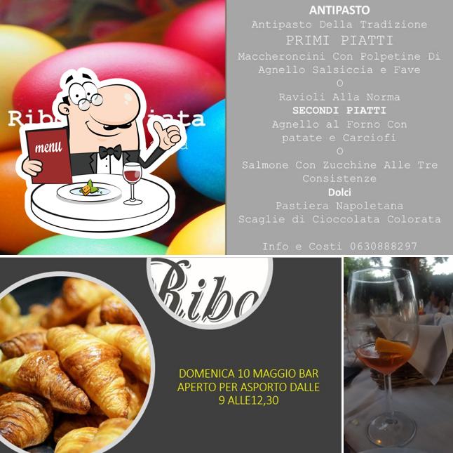 RIBOT OLGIATA si caratterizza per la cibo e alcol