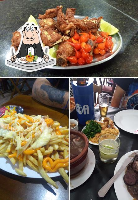 Comida em Bar e Restaurante Bolacha filho