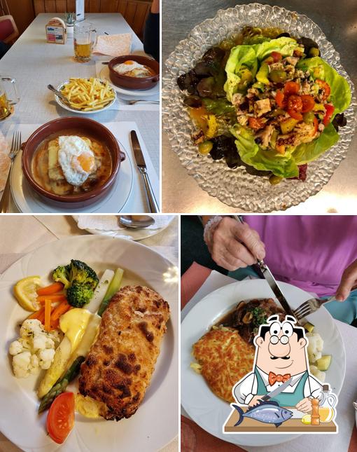 Saumon grillé à Restaurant Frohsinn