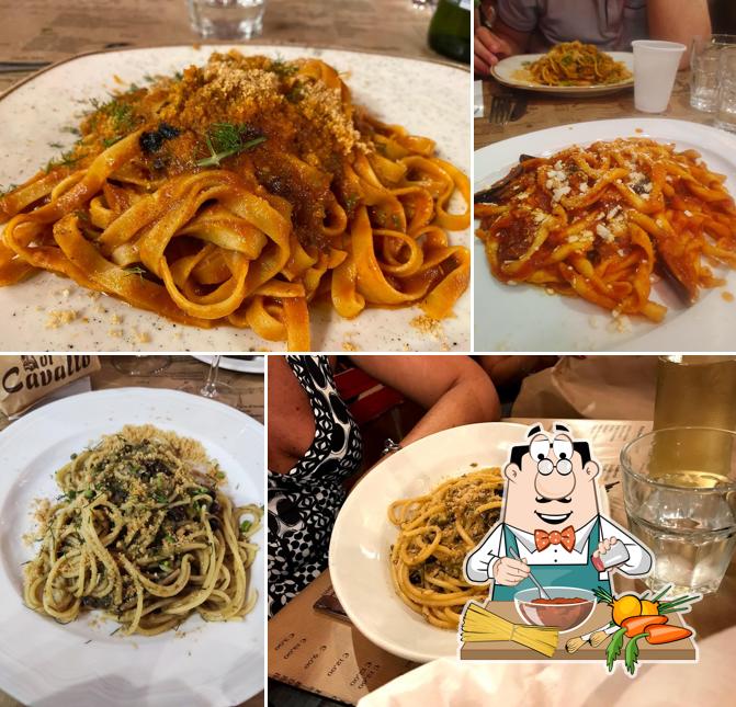 Spaghetti alla bolognese al Trattoria Al Ferro di Cavallo