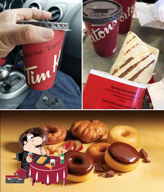 Tim Hortons propose un nombre de plats sucrés