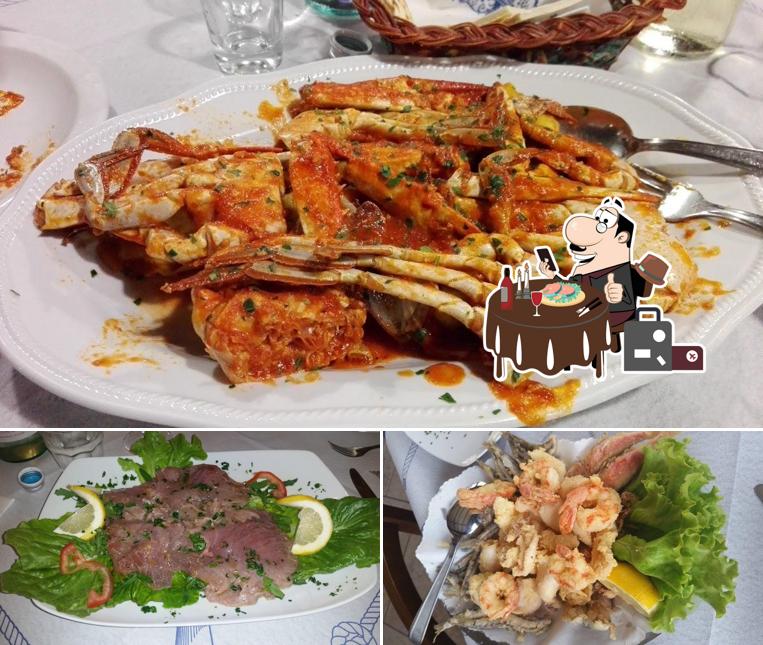 Prova i piatti di pesce a Atlantic Osteria del Porto