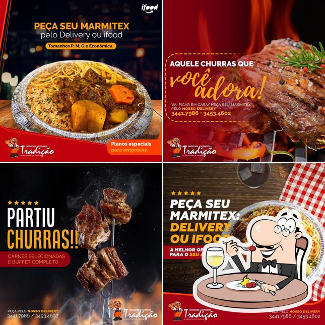 Comida em Churrascaria Restaurante Tradição