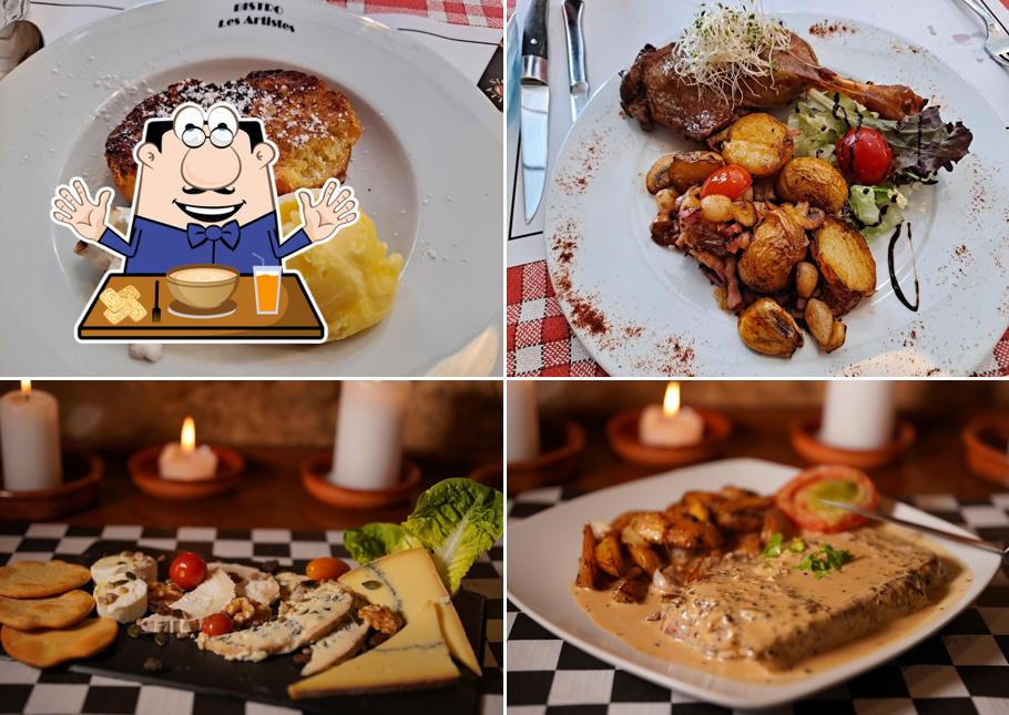 Les Artistes bistro francés y más