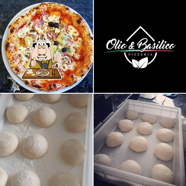 Order pizza at Olio & Basilico