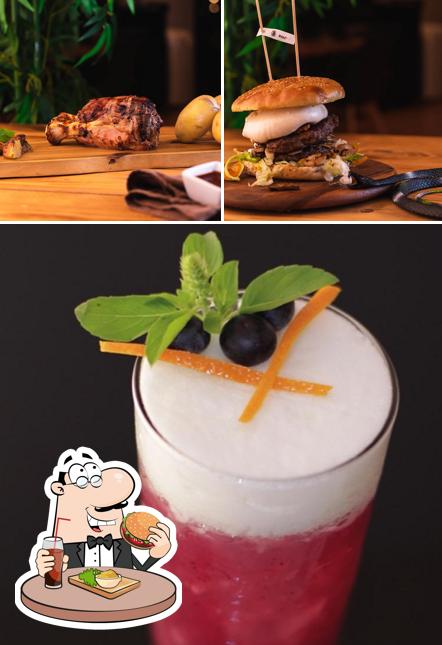 Hamburger al MOB Bar Catering Eventi