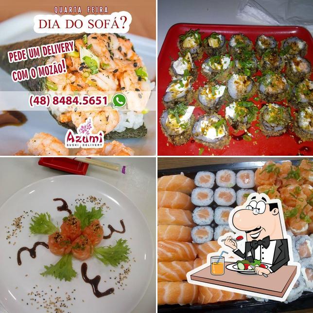 Platos en Azumi Sushi Delivery