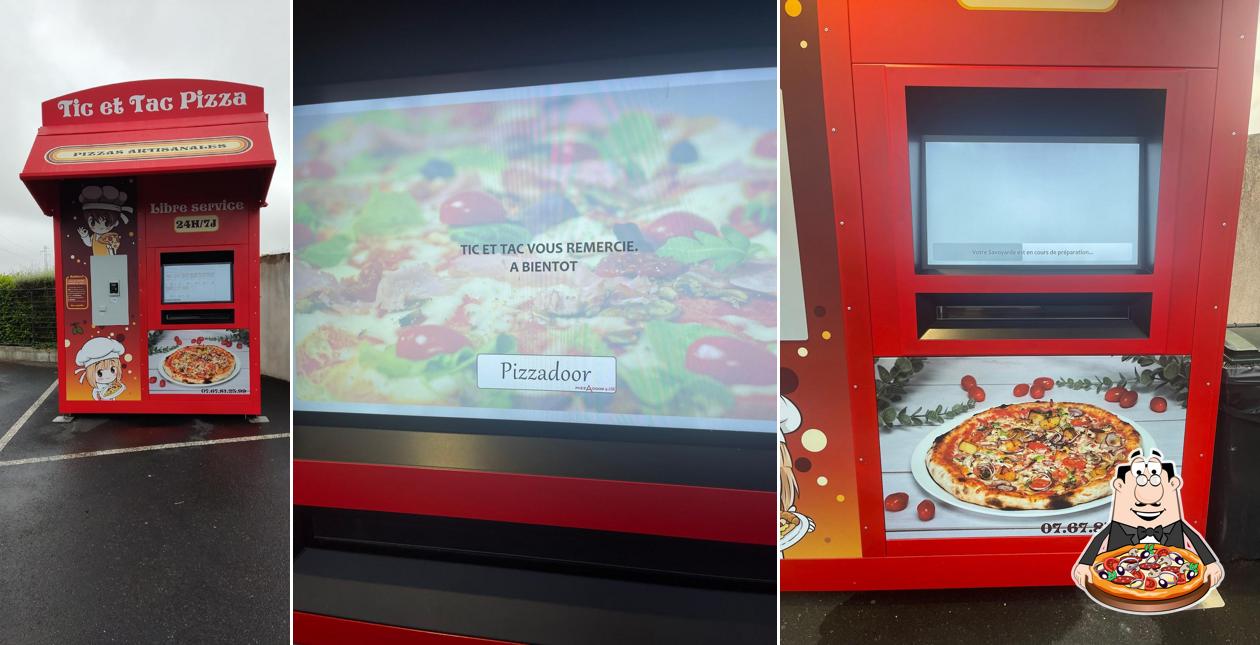 Distributeur Tic Tac Pizza à Douarnenez