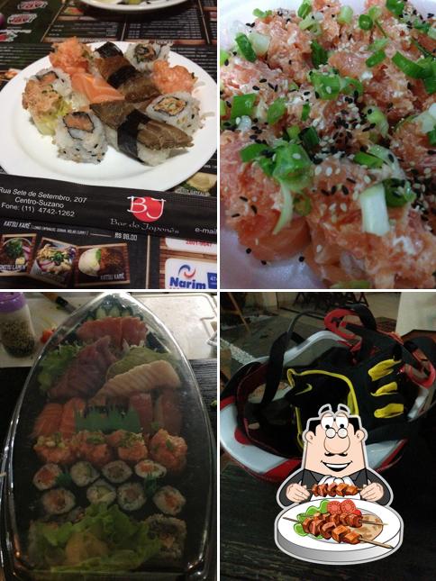 Comida em Hairu Sushi