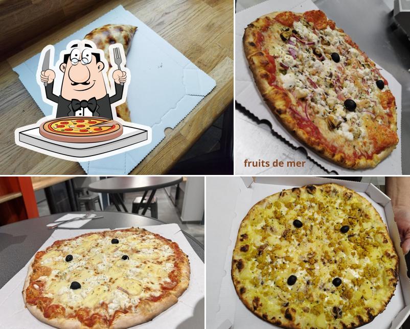 A Pizza Scaramouche Cholet pk3 Le Centre - La fabrique à pizza, vous pouvez déguster des pizzas