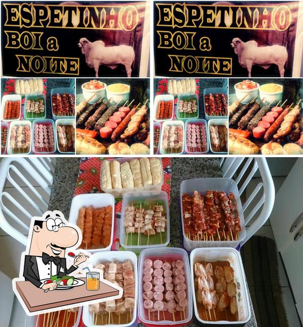 Comida em Espetinho Boi A Noite