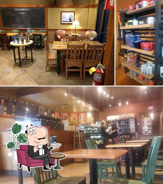 Check out how Caribou Coffee looks inside