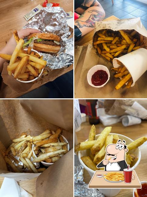 Patatine fritte al Five Guys Via Dante