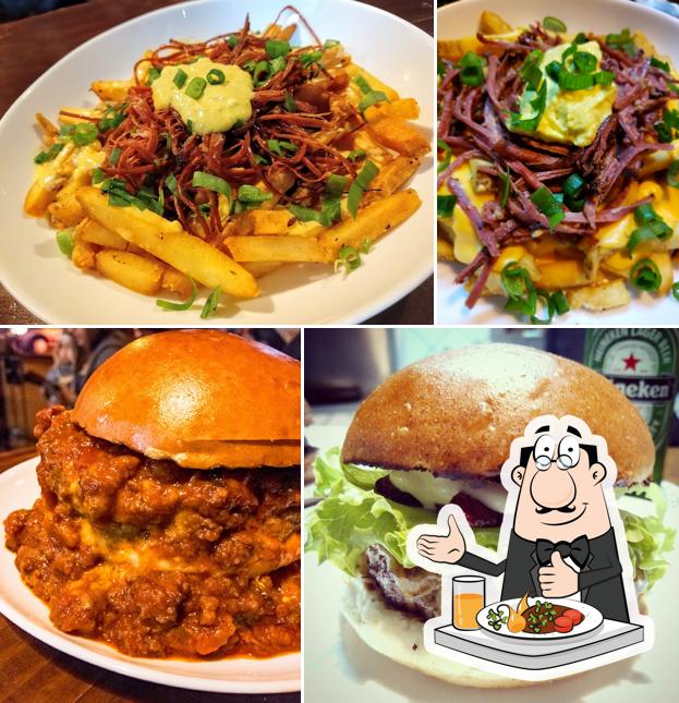 Hambúrguer em Gross Burger