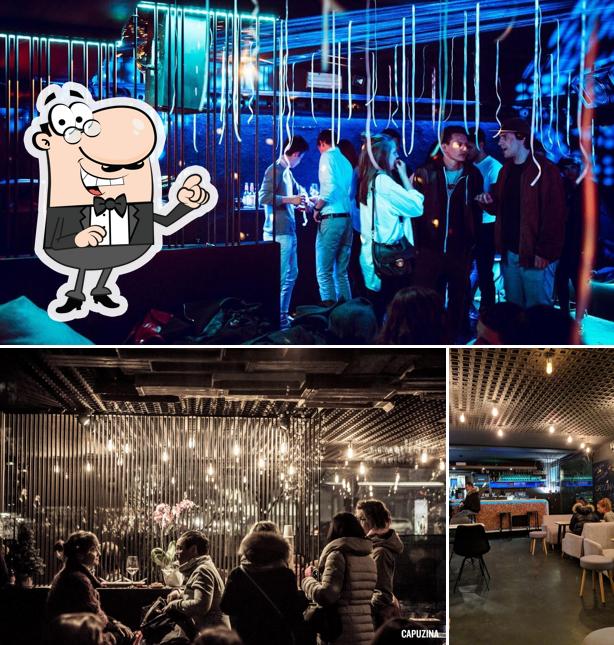 Gli interni di Club838 Bruneck