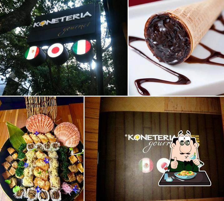 Comida em Koneteria Gourmet