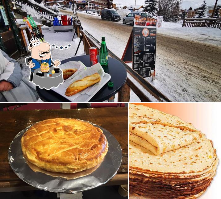 Nourriture à Mère Michel Café Alpe d'Huez Crêperie Snack