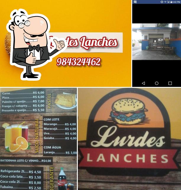Look at this image of Lurdes Lanches