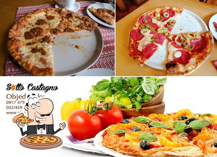 Prenez des pizzas à Pizzéria Soto Castagno