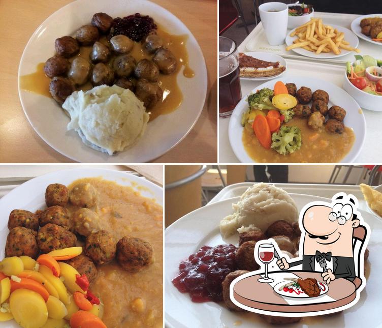 Pick meat dishes at IKEA Restaurant