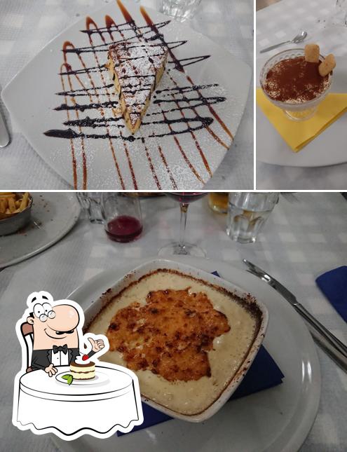 Pizzeria Del Viale serve un'ampia gamma di dolci