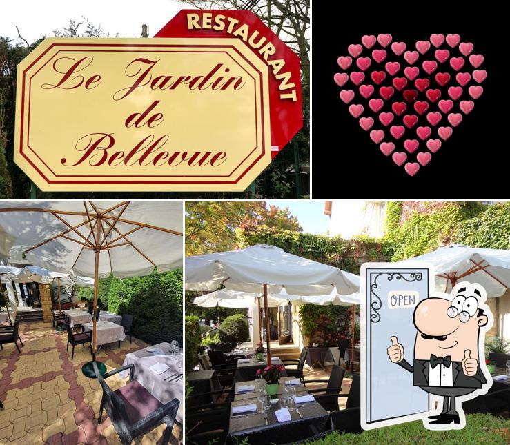Здесь можно посмотреть фотографию ресторана "Restaurant Le Jardin de Bellevue"