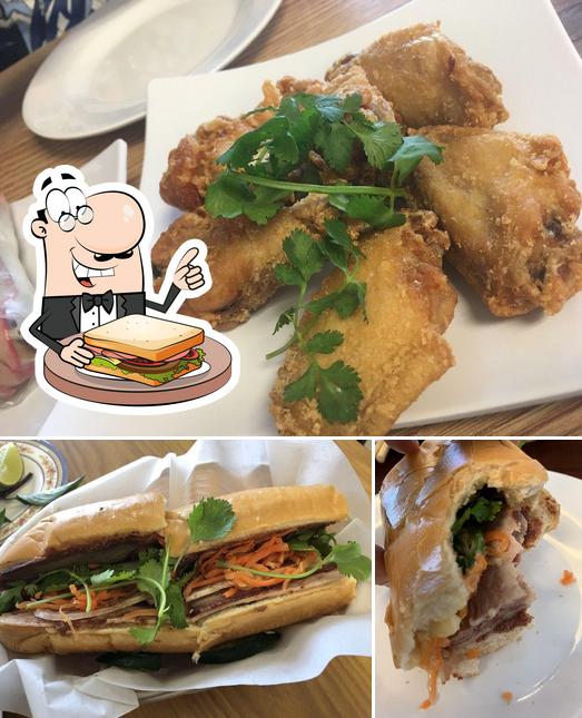 Have a sandwich at Phở Phong Lưu