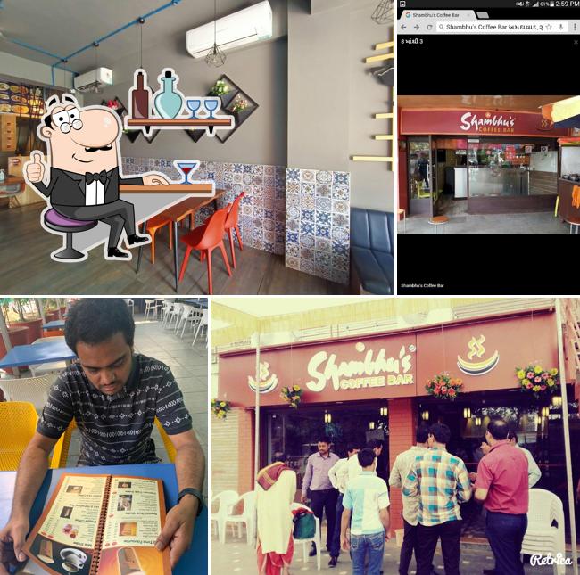 Check out how Shambhu's Coffee Bar looks inside