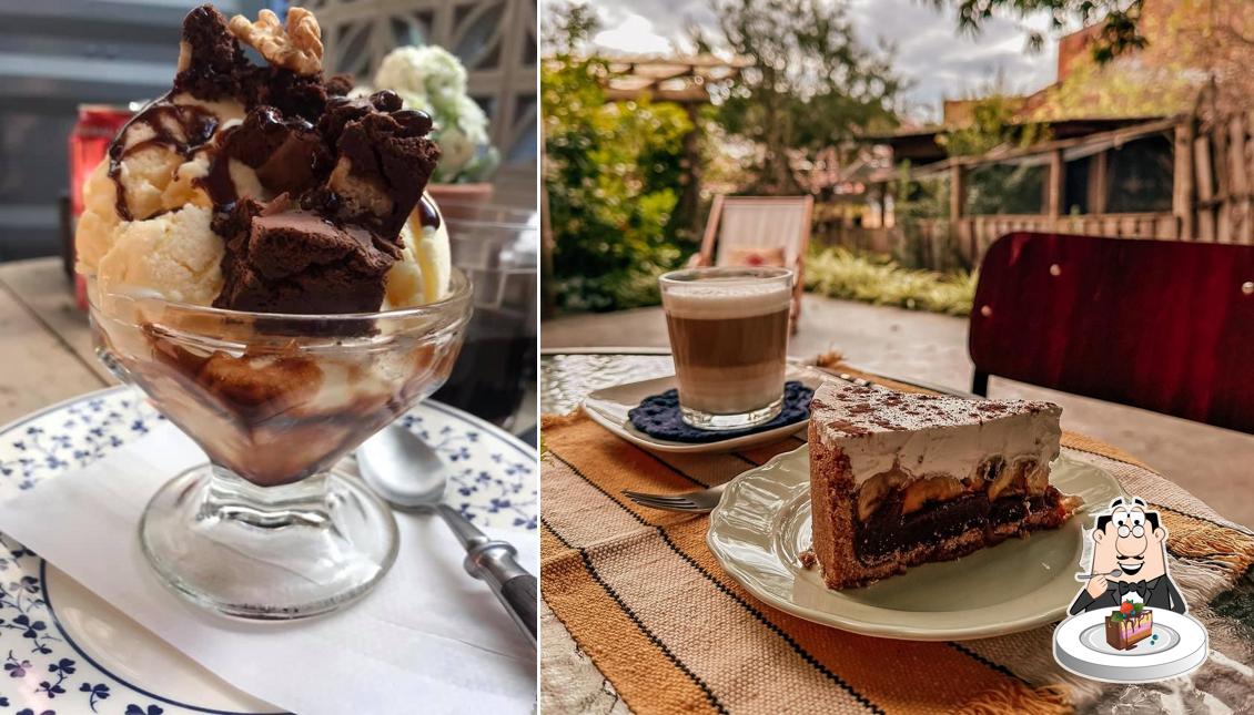 Bolo de chocolate em Rua Hum