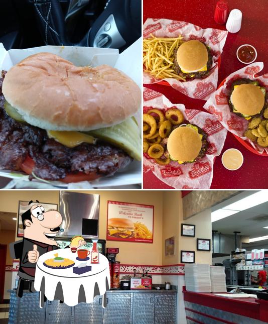 Menu of Freddy's Frozen Custard & Steakburgers restaurant, Omaha, S