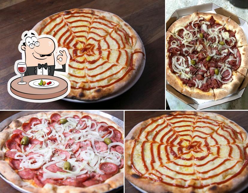 Comida em Pizzaria Ki-Sabor