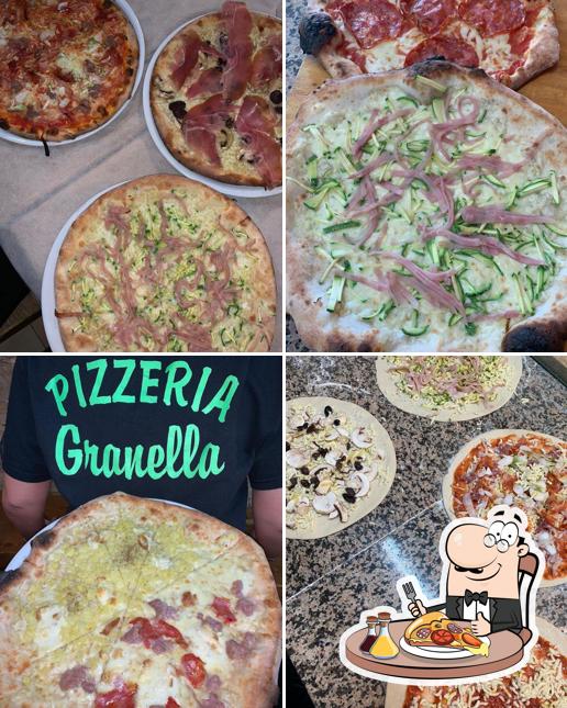 A Pizzeria di Granella Stefano borgo Podgora, puoi ordinare una bella pizza