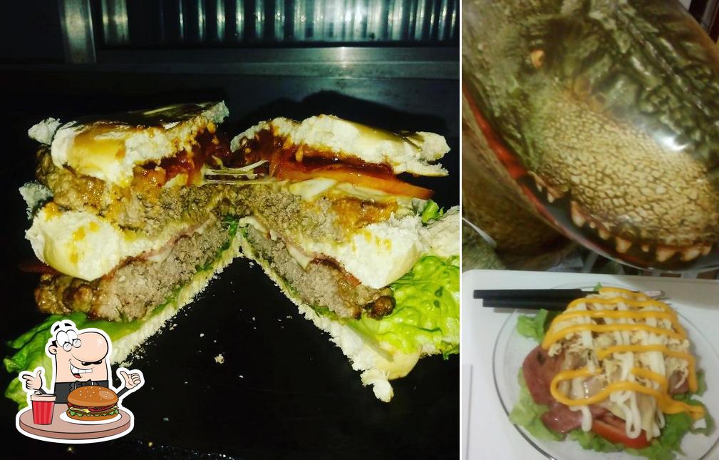 Os hambúrgueres do DINO'S HAMBURGUERIA irão saciar diferentes gostos