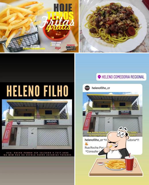 Prove fritas no Heleno Filho Comedoria