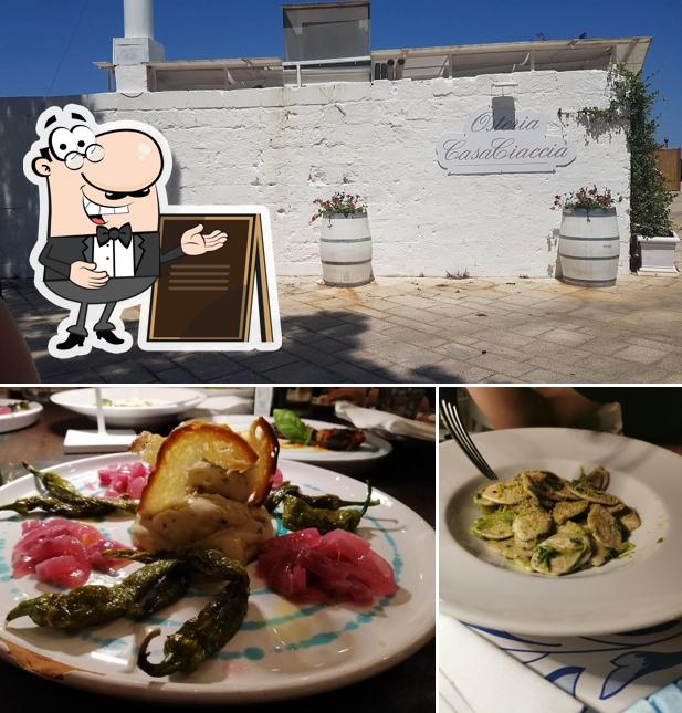 Gli esterni di Osteria CasaCiaccia
