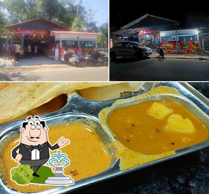 Paappans Hotel is distinguished by exterior and food