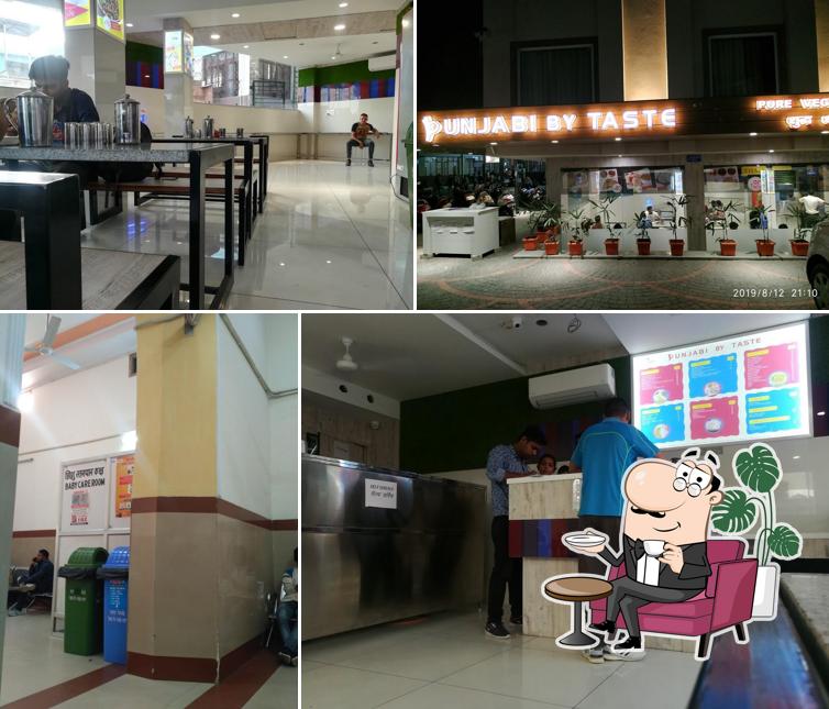 The interior of Punjabi By Taste