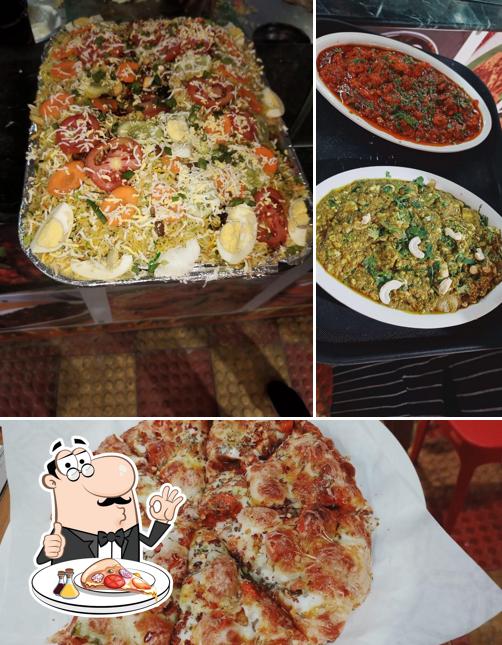 Pick different kinds of pizza