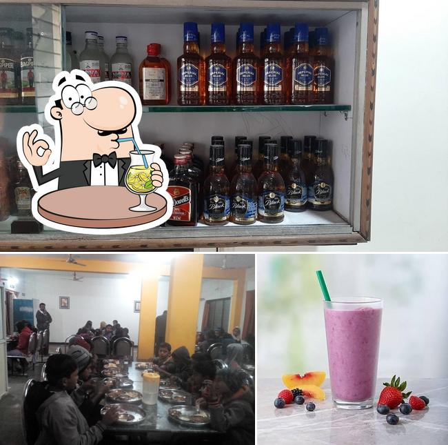 The picture of Hotel Namaste Family Restaurant’s drink and interior